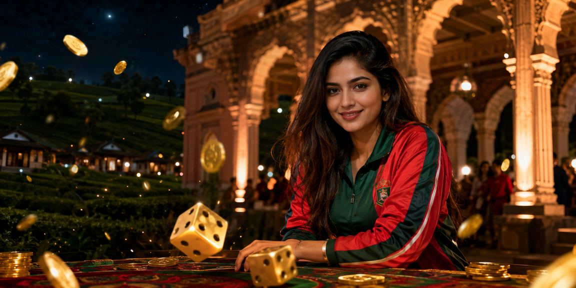 সিলেটের চা বাগানে মোবাইলে ক্রিকেট বেটিং উপভোগ করছেন মহিলা